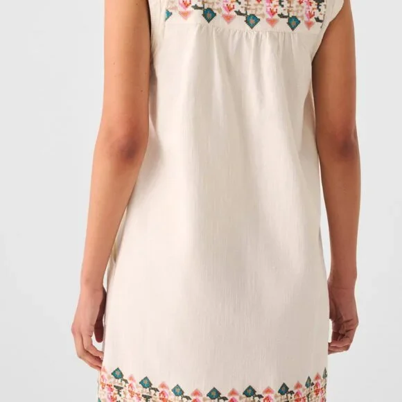 FAHERTY Hailee Dress - White, Size XXS - White - Picture 4 of 11